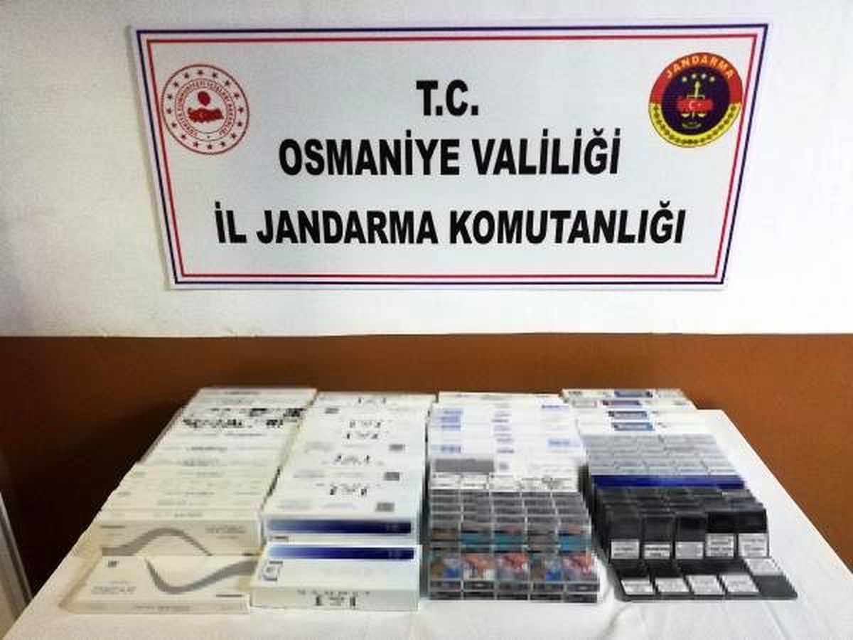 Otobüste 520 paket kaçak sigara ele geçirildi