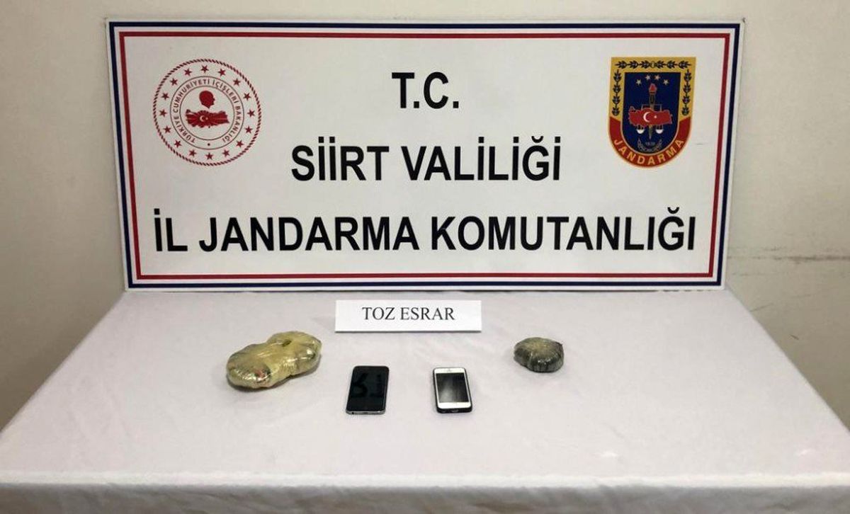 Siirt\'te uyuşturucu operasyonu