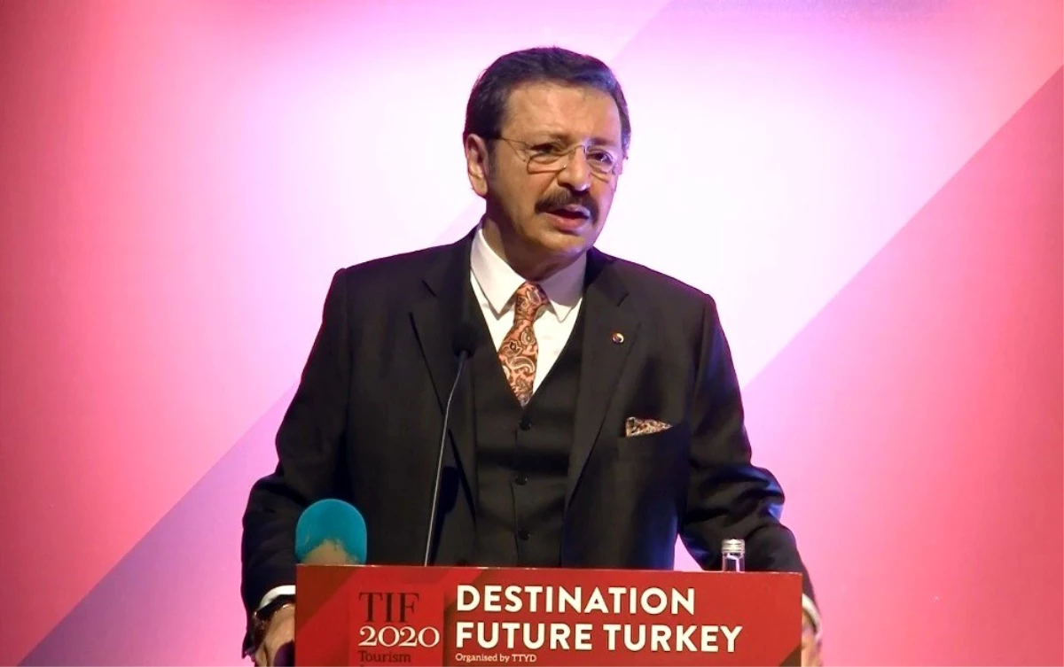 TOBB Başkanı Hisarcıklıoğlu: "Dünyada en çok ziyaret edilen ilk 100 şehir içinde 4 şehrimiz...