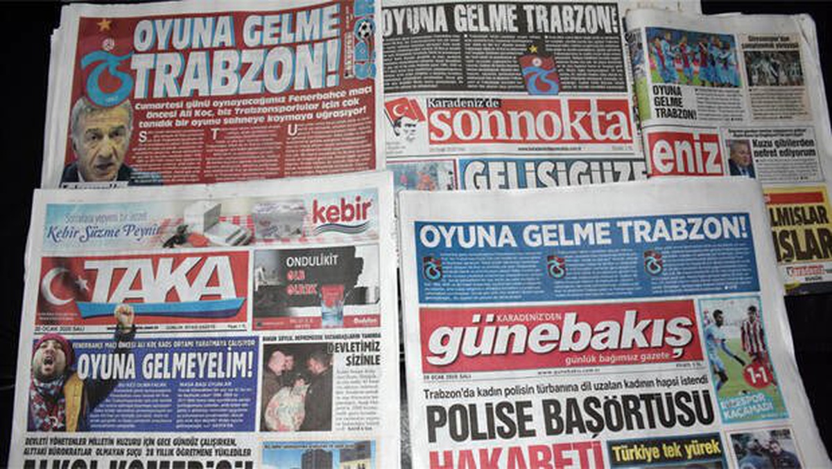 Trabzon yerel gazetelerinden Fenerbahçe uyarısı: \'Çıkacağız, oynayacağız...\'