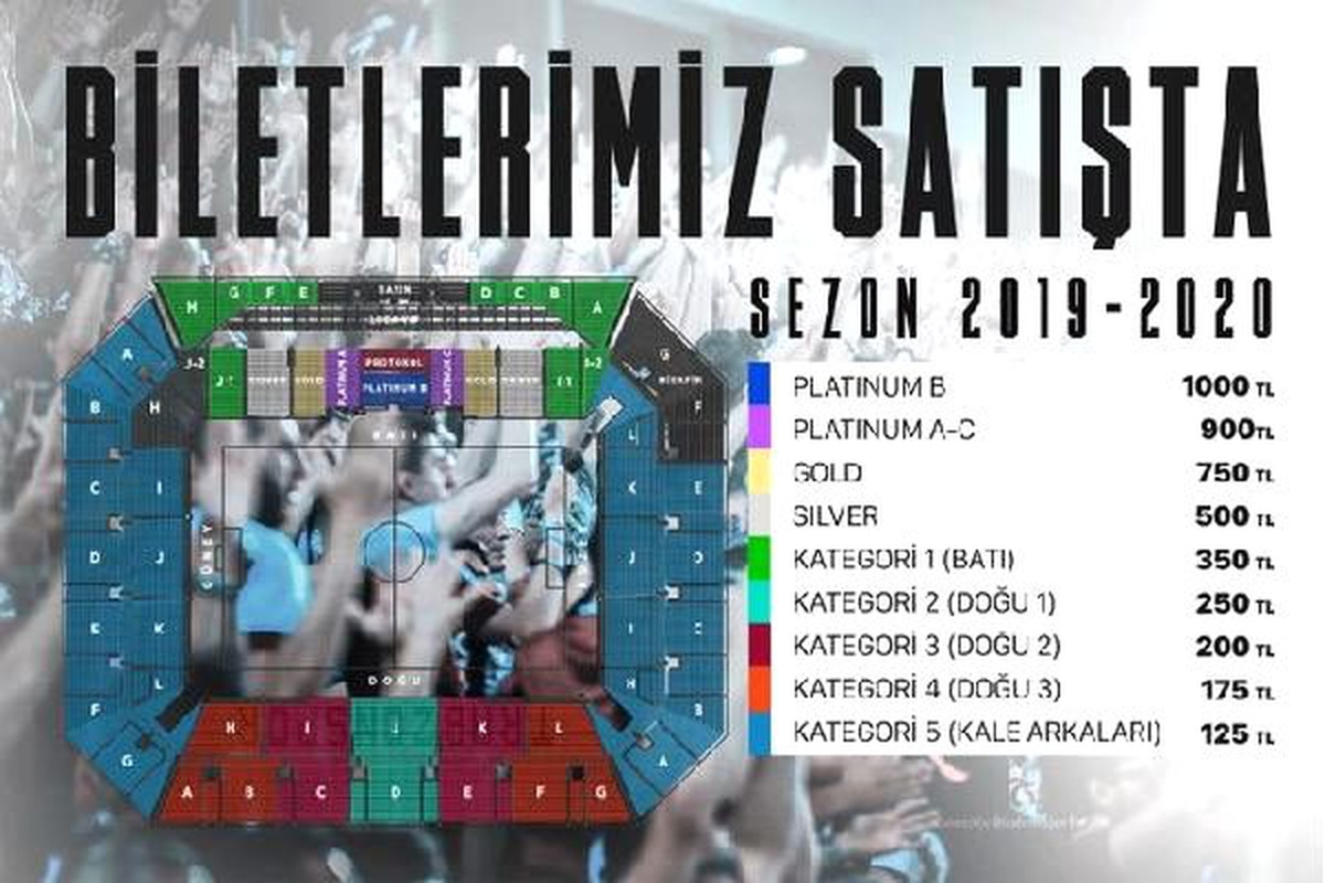 Trabzonspor\'da Fenerbahçe maçı biletleri satışta