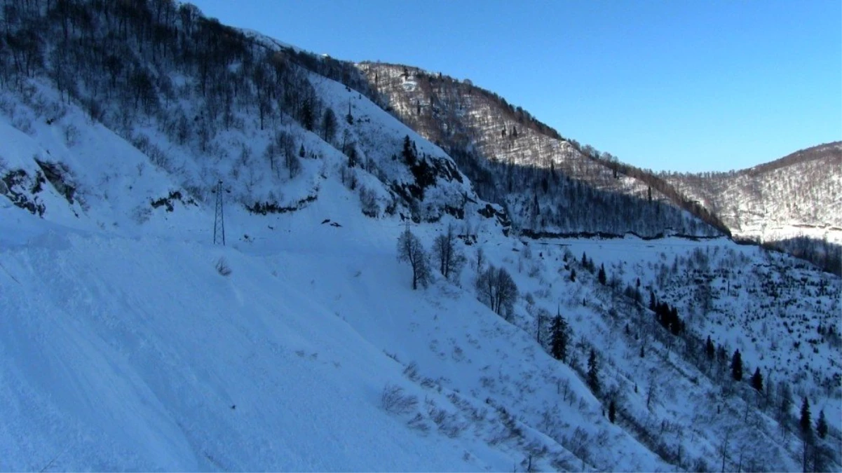 UNESCO koruması altındaki Macahel\'de kar kalınlığı 3 metreyi buldu