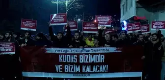 Abd başkonsolosluğu önünde protesto