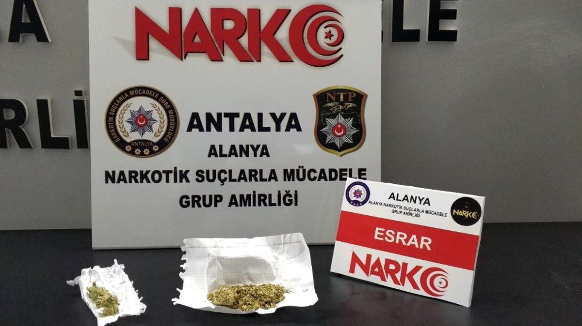 Alanya\'da uyuşturucu operasyonu