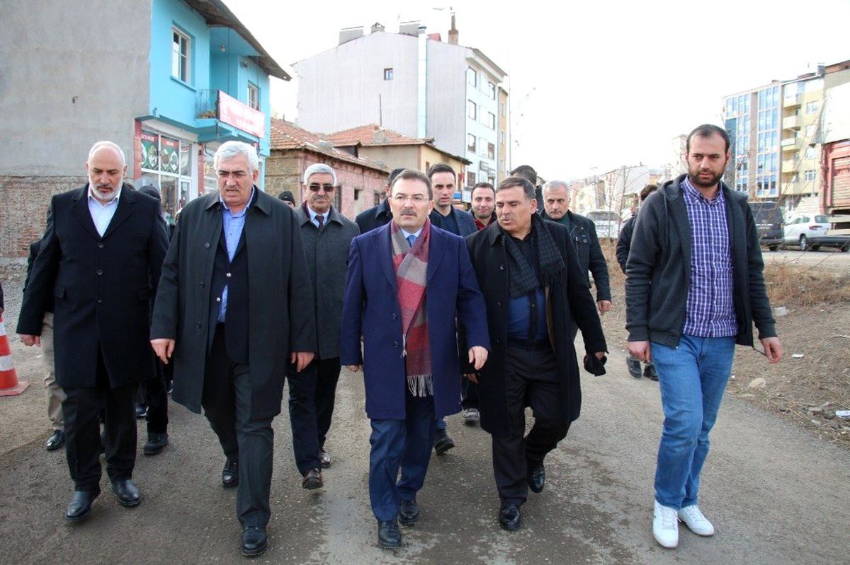 Altınok ve Öz Oltu\'da nezaket ziyaretinde bulundular