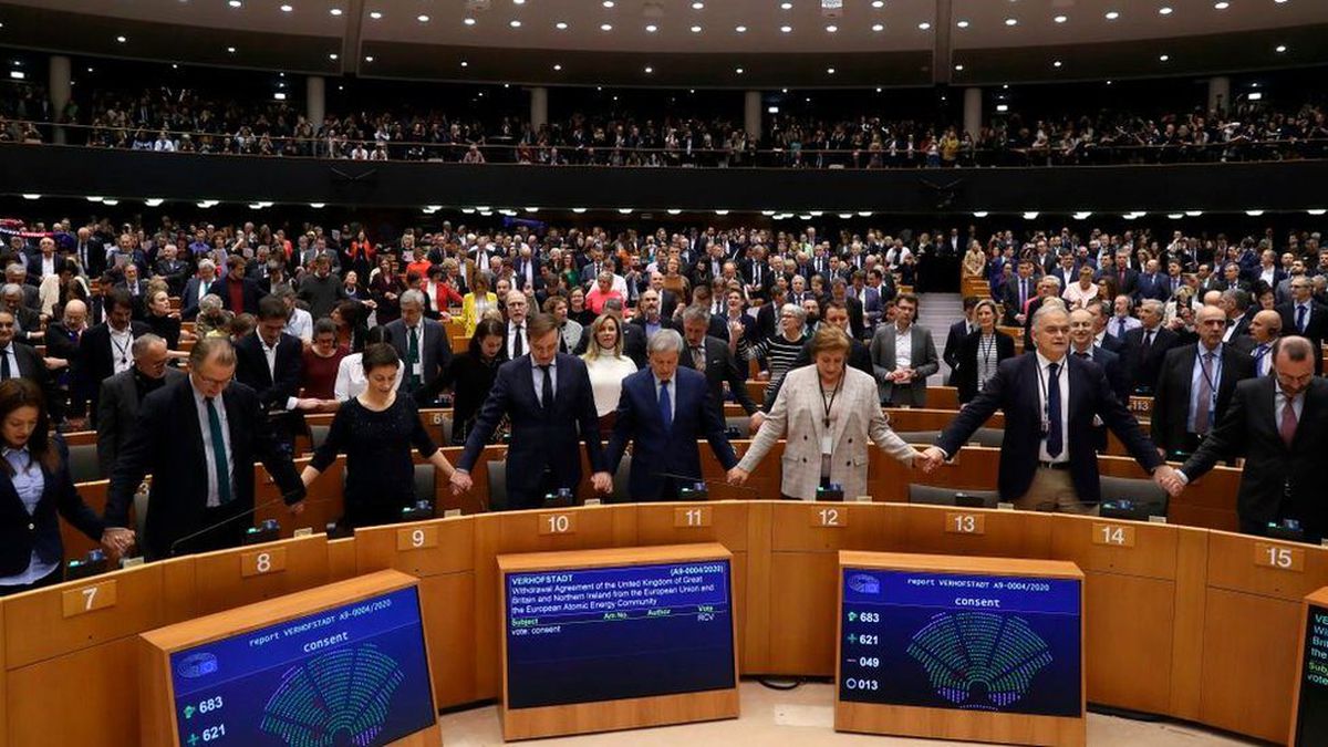 Avrupa Parlamentosu İngiltere\'nin Brexit anlaşmasını onayladı