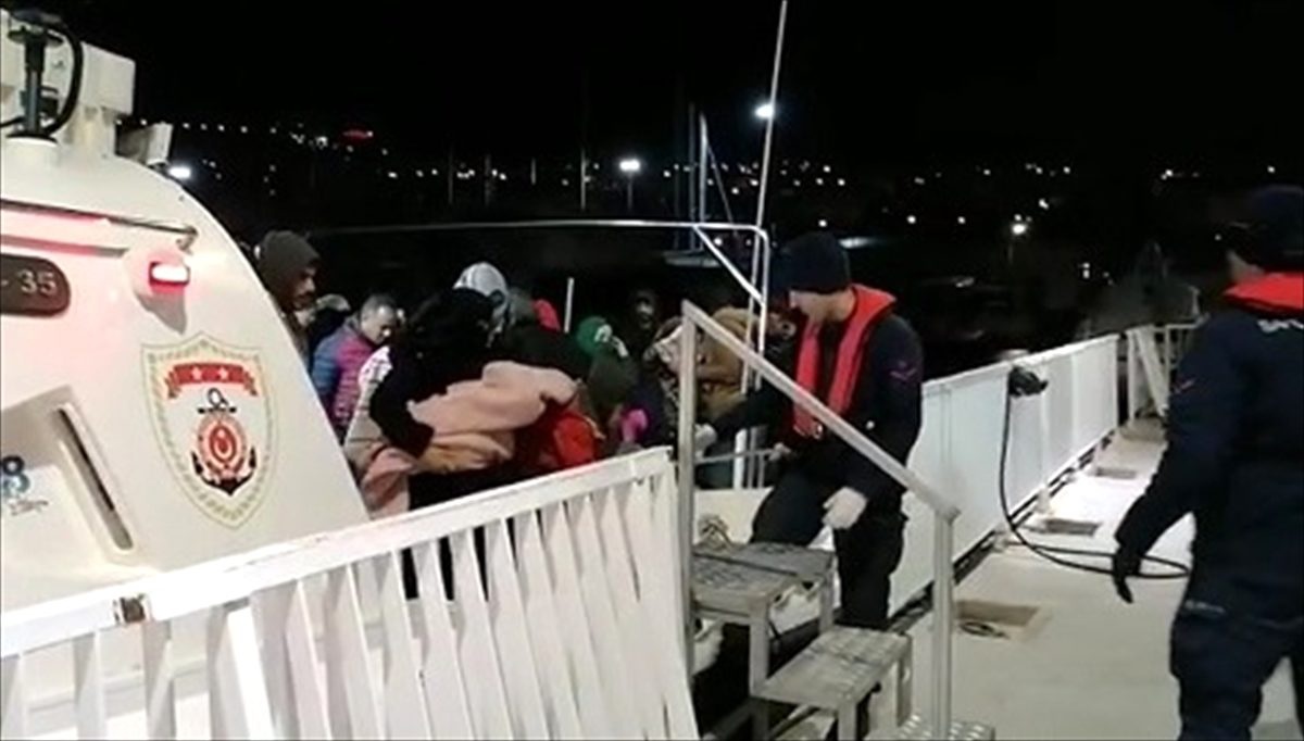 Aydın\'da 109 düzensiz göçmen yakalandı