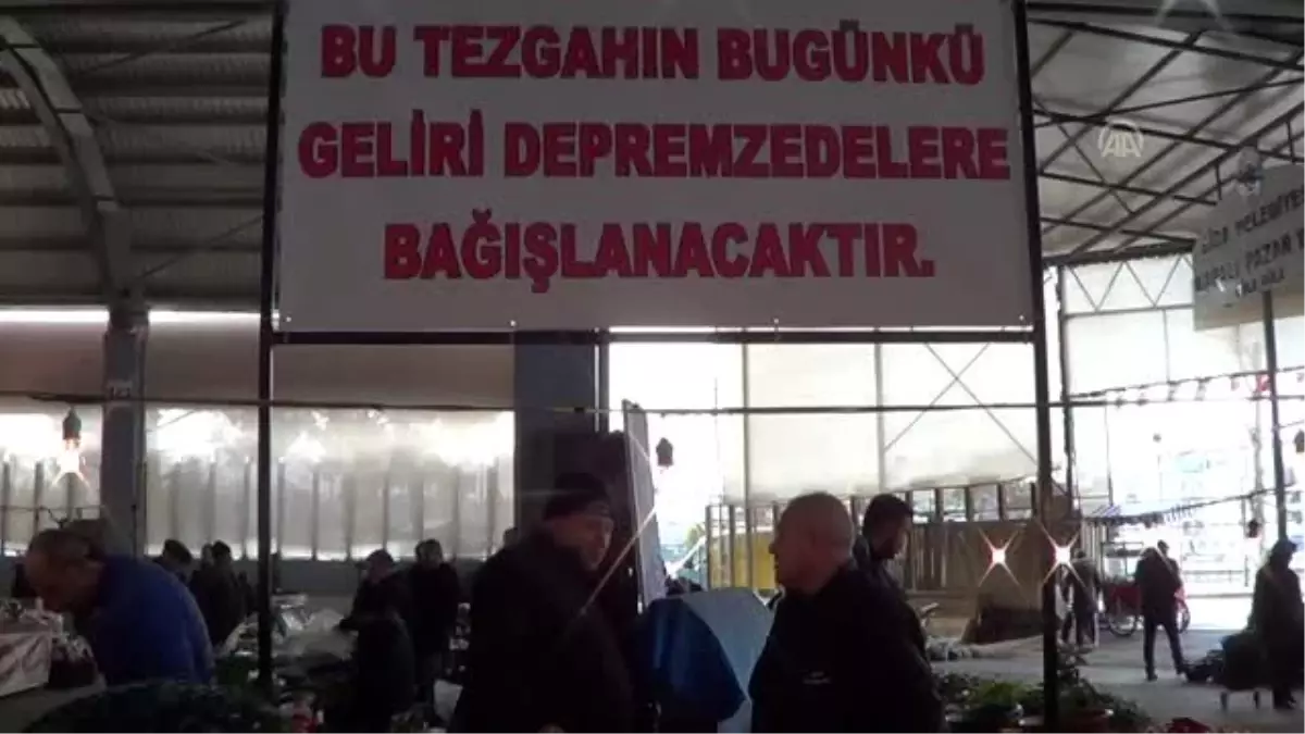 Biga\'dan deprem bölgesine yardım tırı - ÇANAKKALE