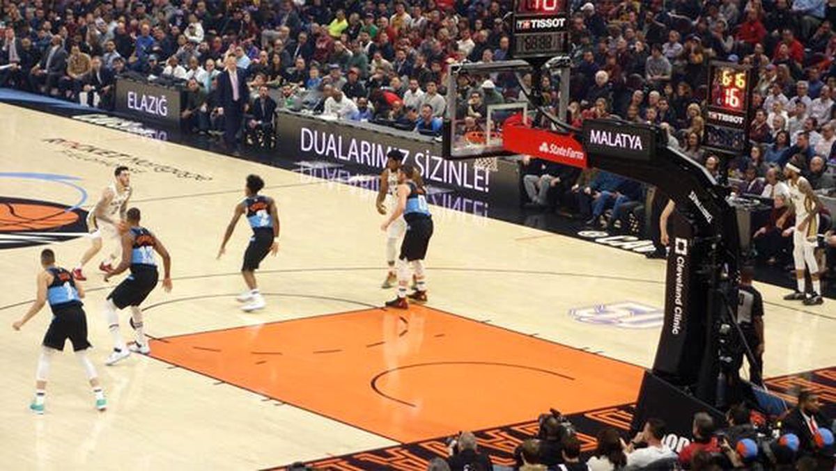 Cedi Osman\'ın maçında Elazığ ve Malatya\'ya destek mesajı