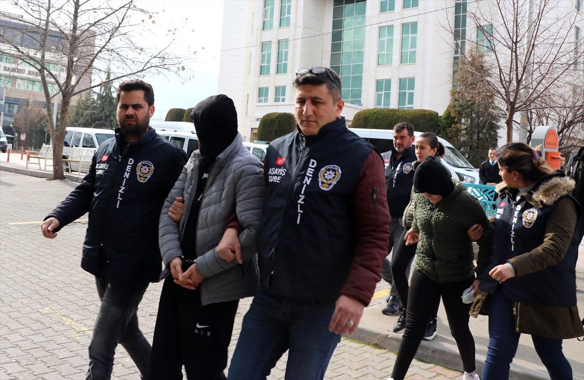 Denizli\'de organize suç örgütü operasyonunda 7 kişi tutuklandı