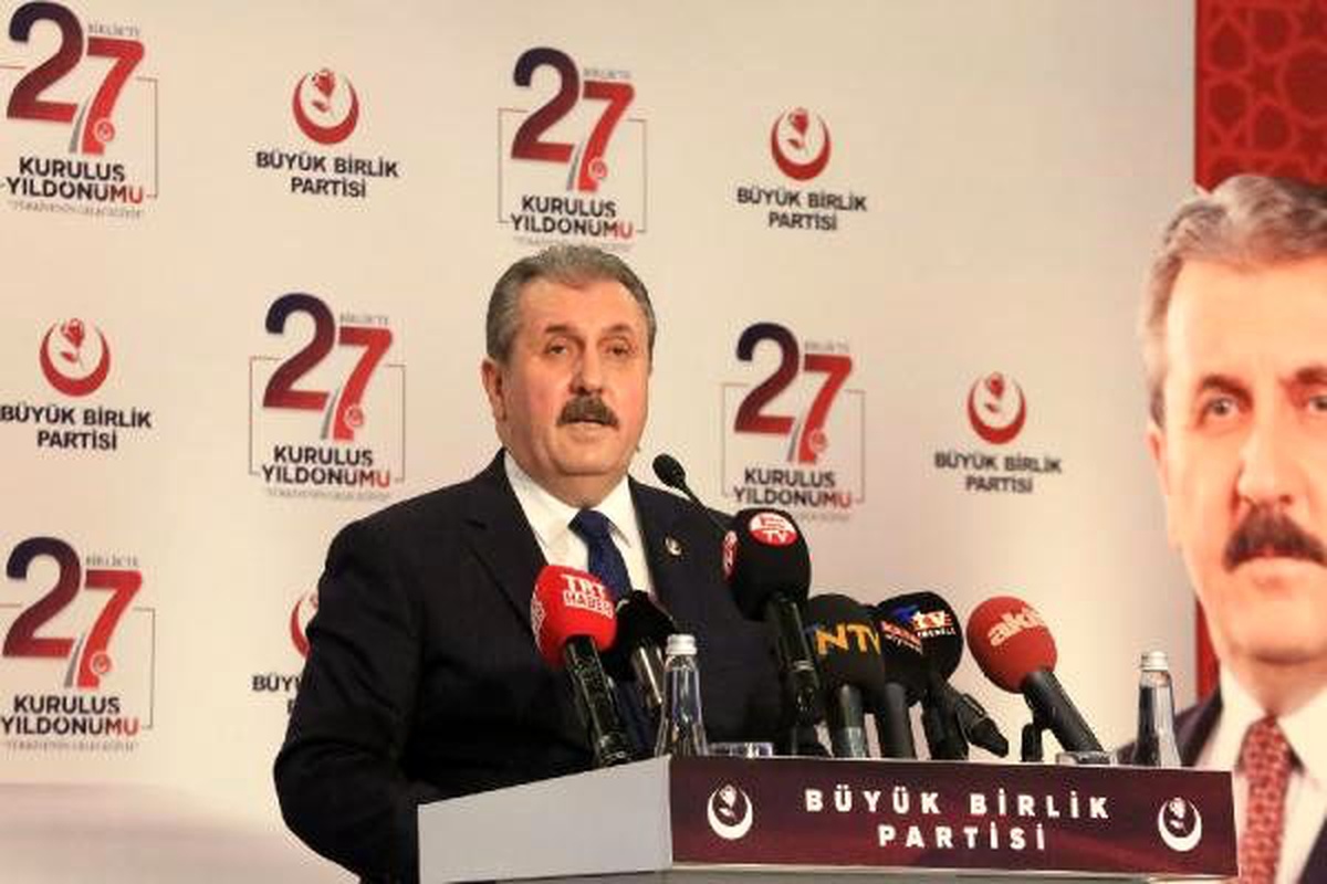 Destici: Sonuna kadar Filistinli kardeşlerimizin yanındayız