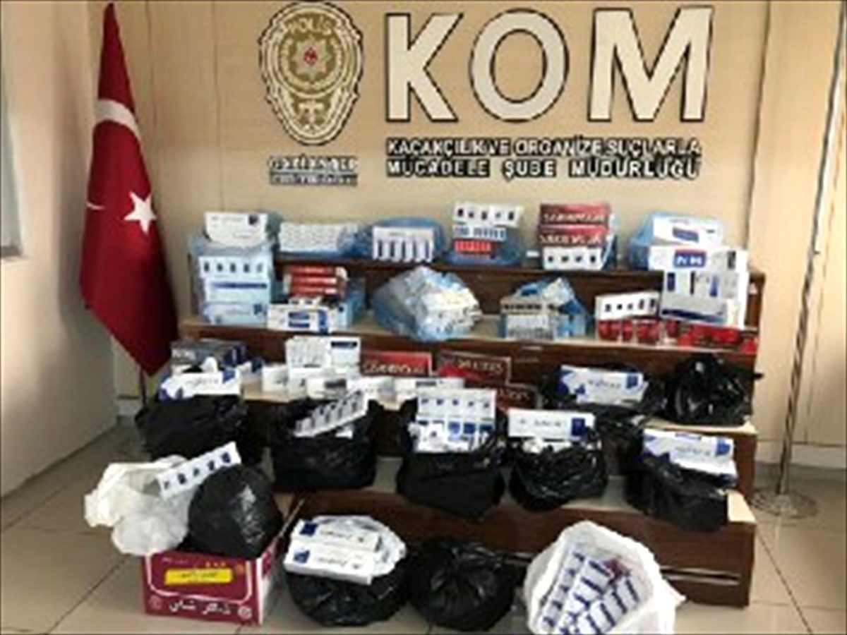Gaziantep\'te tütün kaçakçılığına yönelik "Duman-9" operasyonu yapıldı