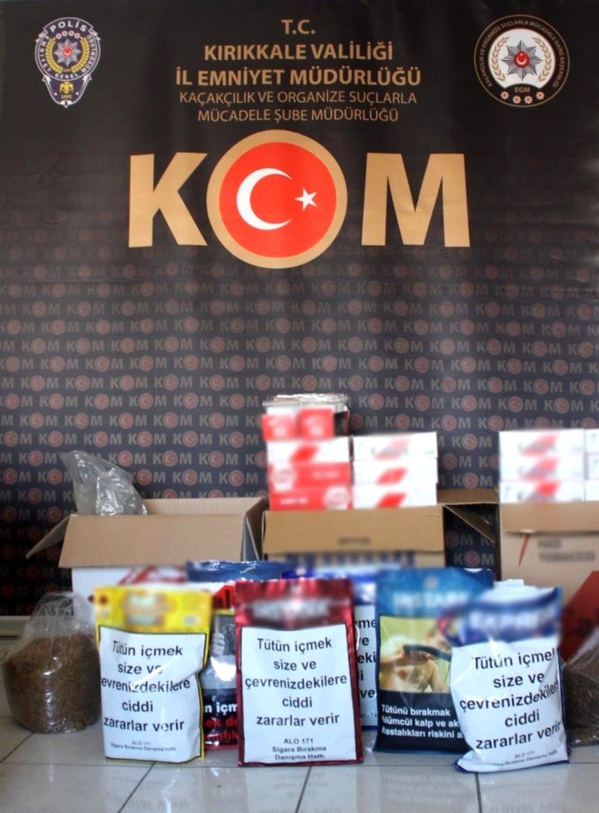 Kırıkkale\'de kaçakçılıkla mücadele