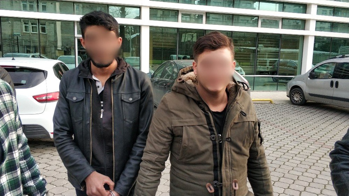 Limandan çıkan kamyonlardan hırsızlık yapan 2 kişi yaralandı