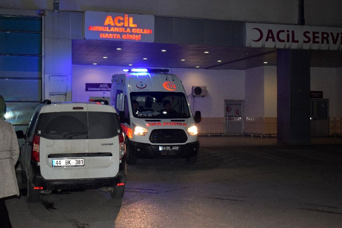 Malatya\'da darp edilen şahıs ağır yaralandı