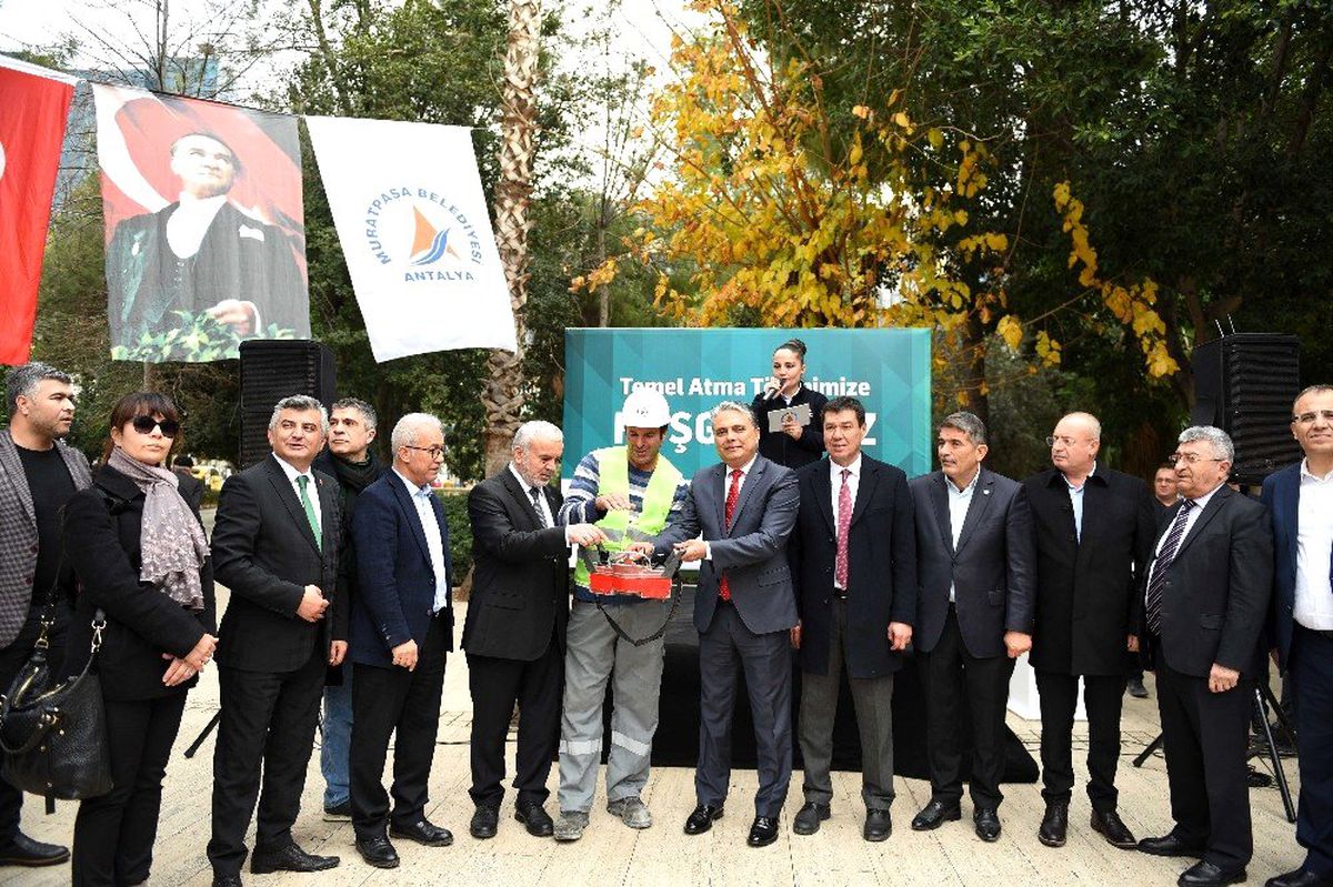 Muratpaşa Cami müştemilatının temeli atıldı