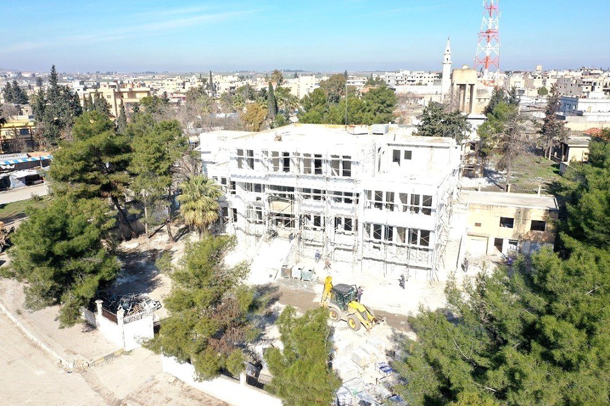 Resulayn\'da kamu binaları hizmet vermeye başladı