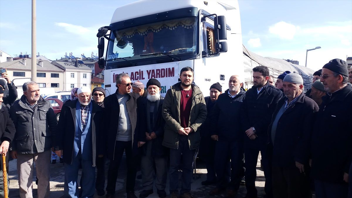 Seydişehir\'den İdlib\'e bir tır yardım malzemesi gönderildi