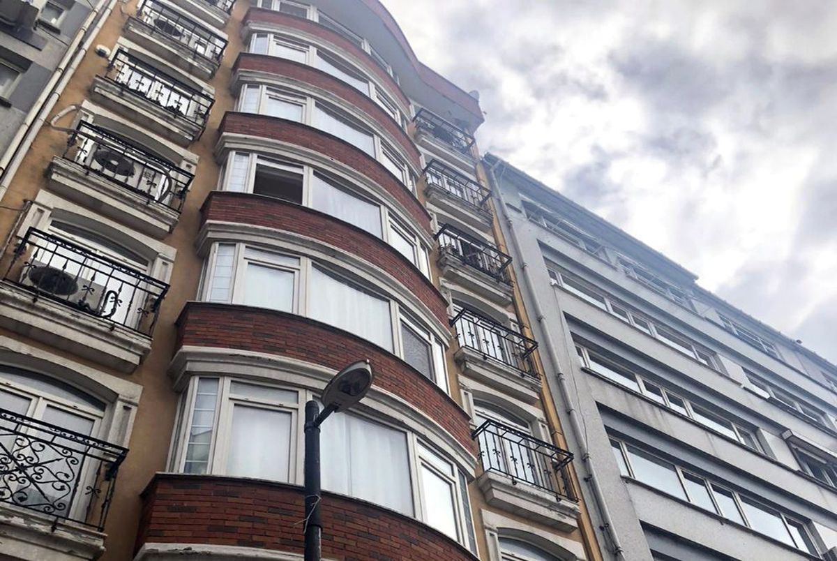 Şişli\'de korku dolu anlar