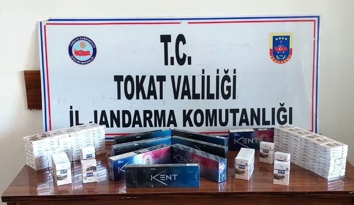 Yolcu otobüsünde 230 paket kaçak sigara ele geçirildi
