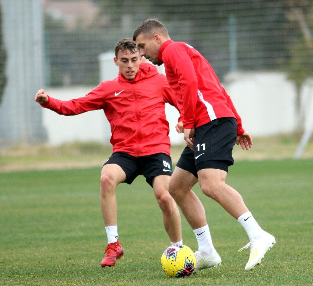 Antalyaspor İH Konyaspor maçının provasını yaptı