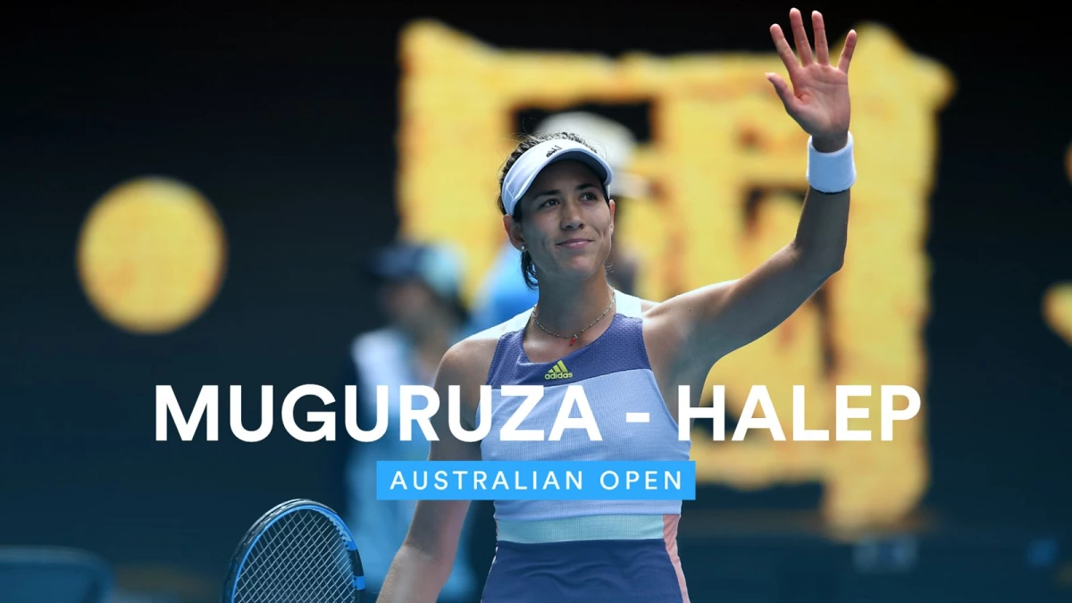 Avustralya Açık Yarı Finali: Simona Halep - Garbine Muguruza (Özet)