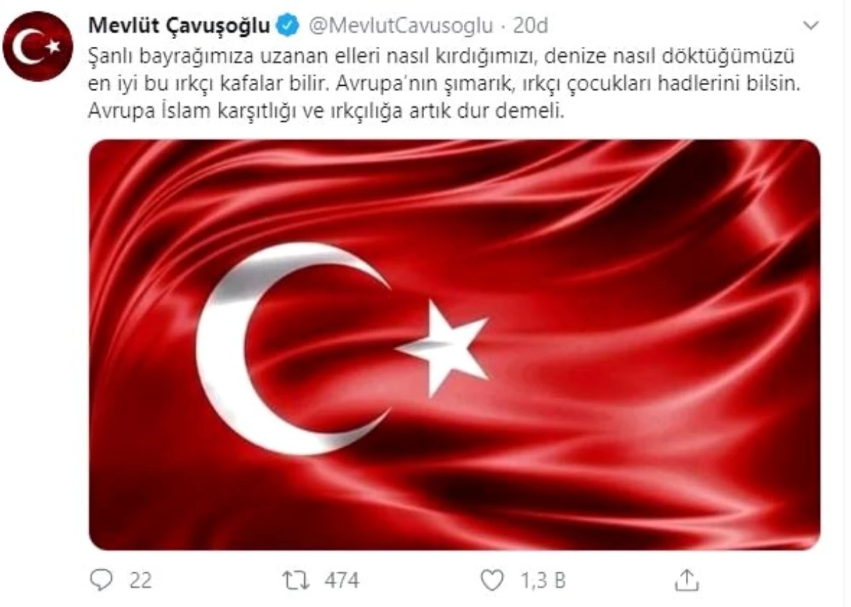 Bakan Çavuşoğlu\'ndan Yunan vekile sert tepki