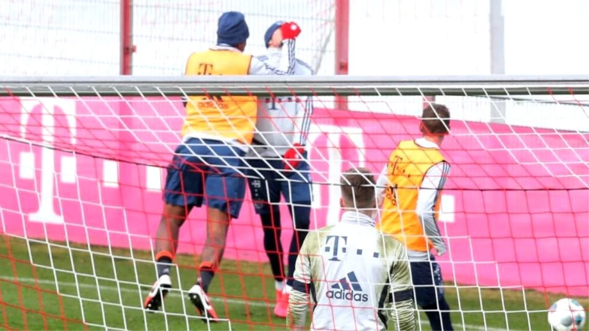 Bayern Münih antrenmanında Goretzka ve Boateng kavga etti