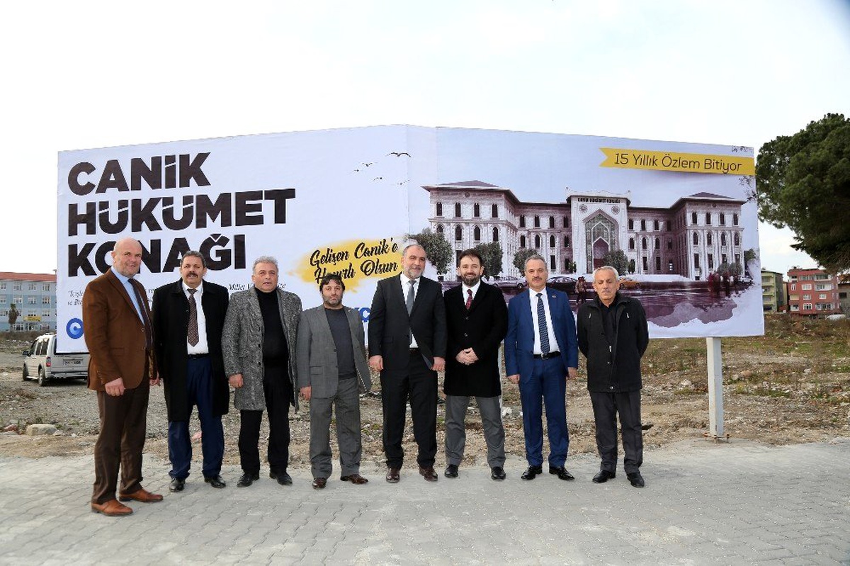 Canik hükümet konağına kavuşuyor