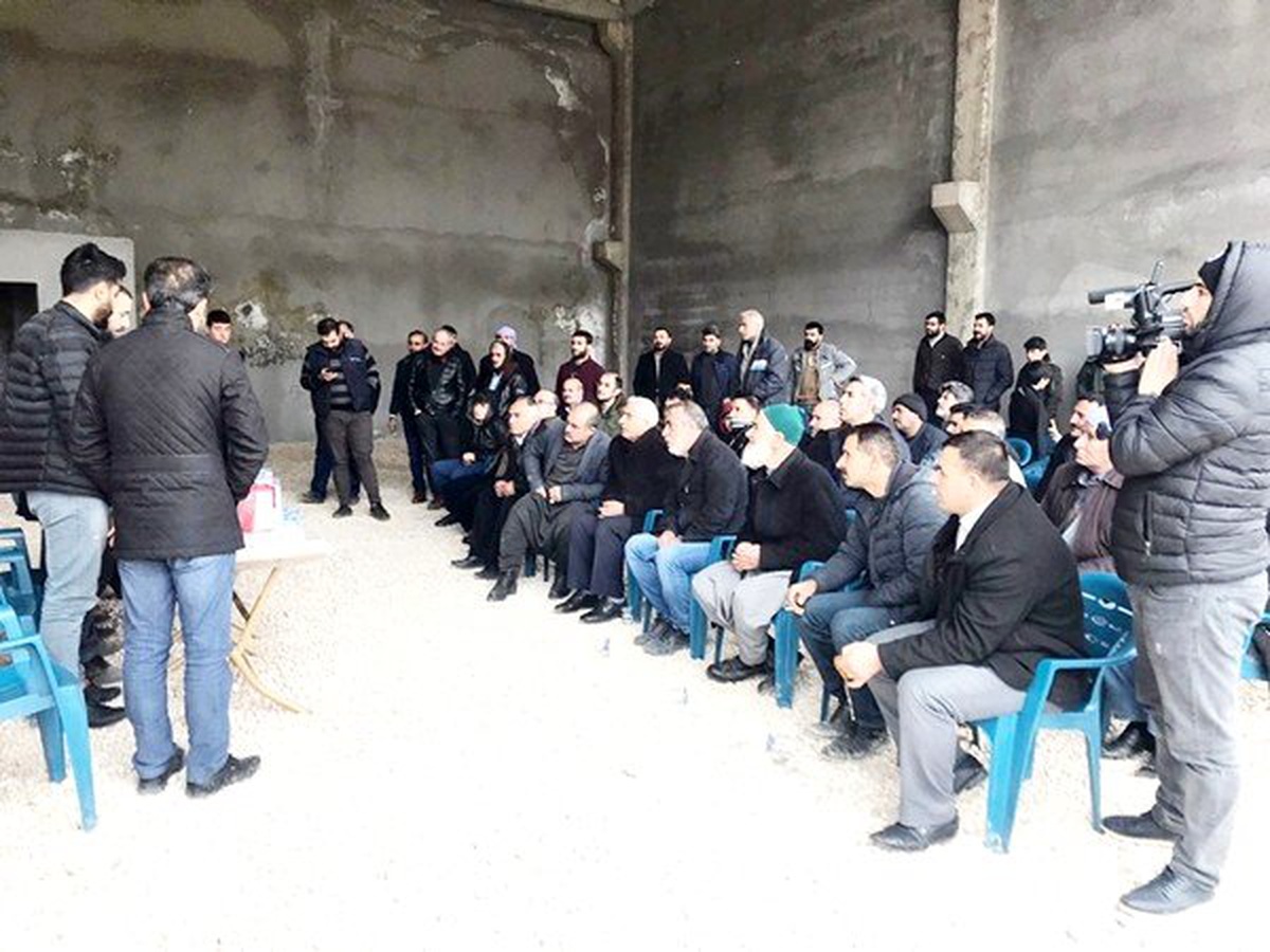 Çermik Küçük Sanayi Sitesi\'nde hak sahibi esnaf iş yerlerin kavuştu