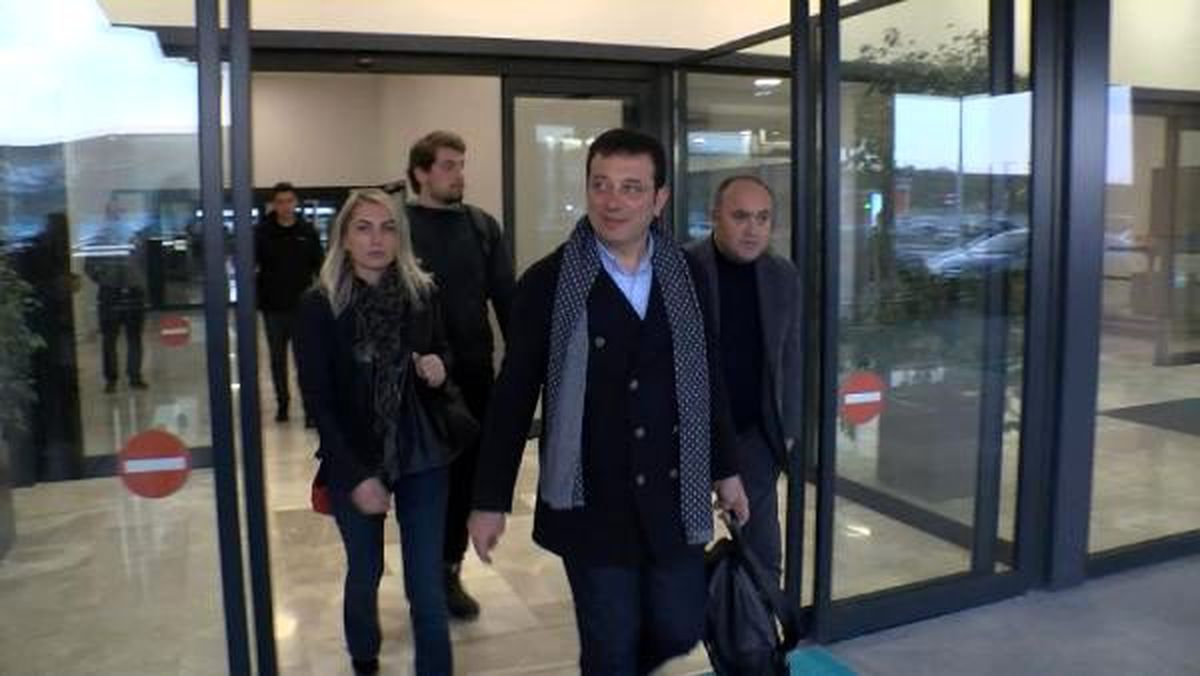 Ekrem İmamoğlu İstanbul\'a geldi