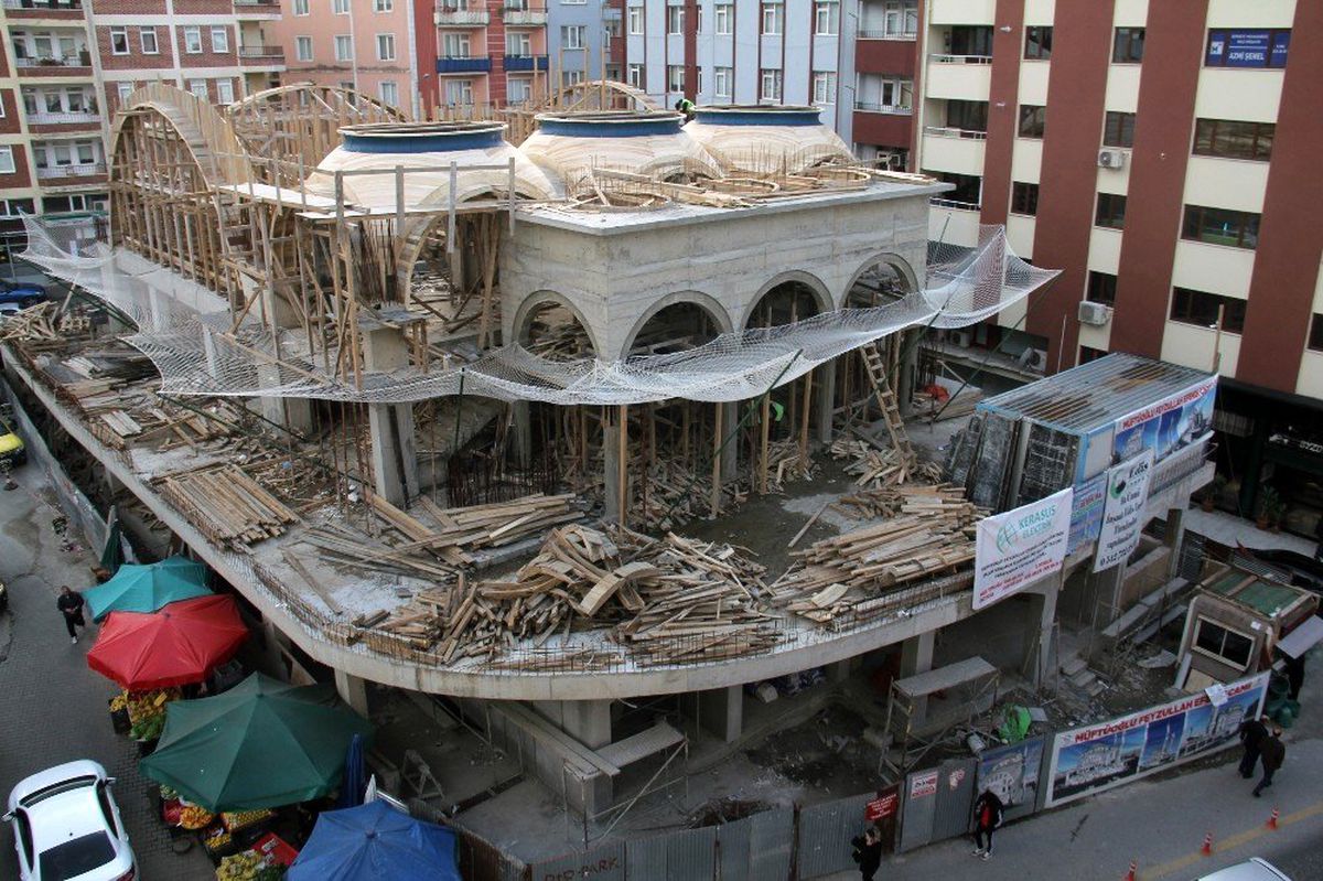 Giresun\'daki cami inşaatının bitirilmesi için 10 milyon TL daha gerekiyor