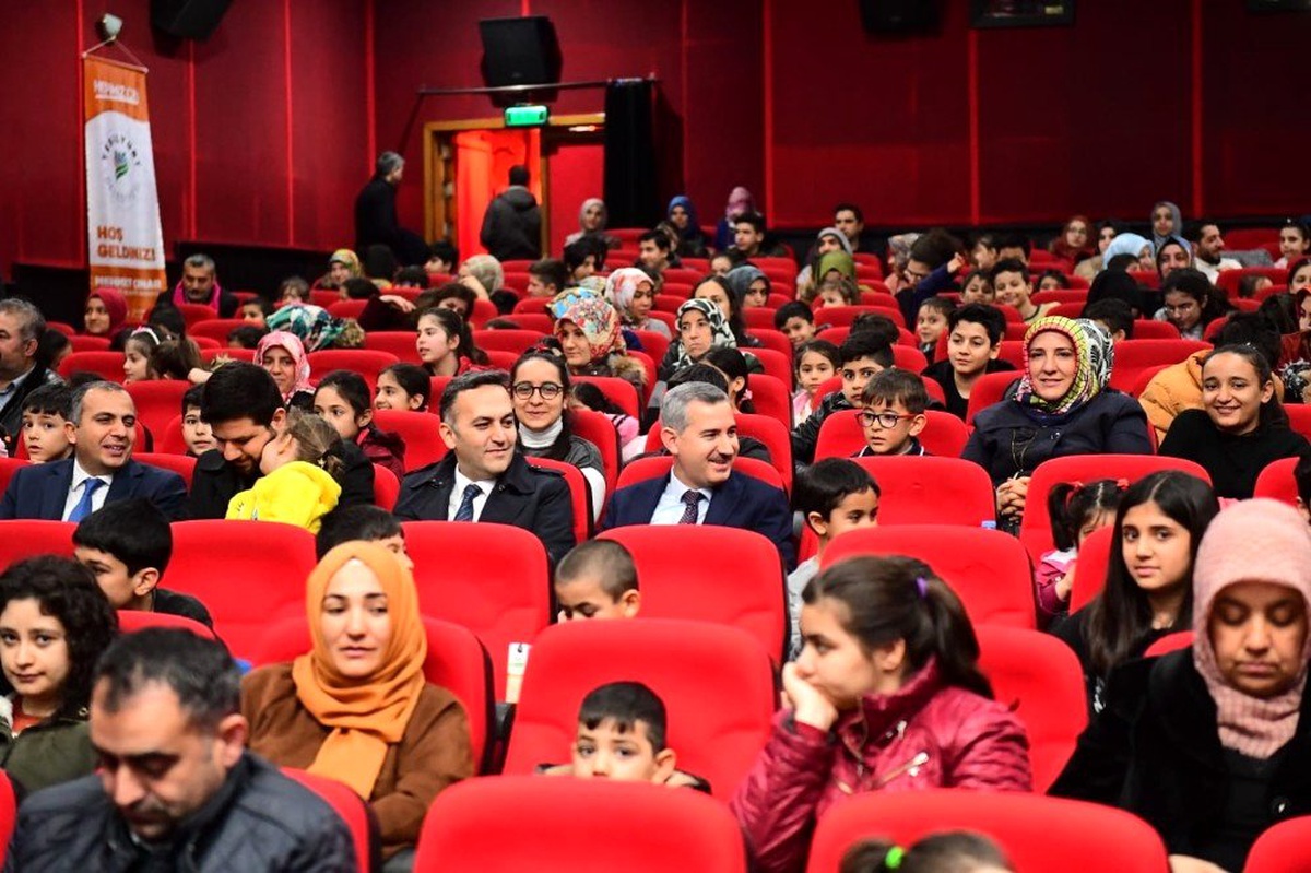 \'Haydi Çocuklar Sinemaya Gidiyoruz\' etkinliği