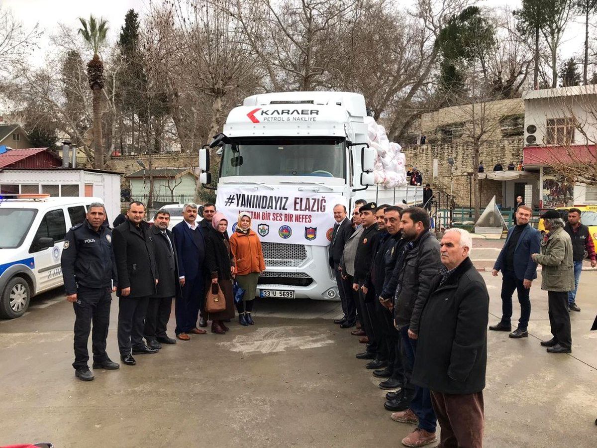 "Haydi Mut, Elazığ\'a Ses Ver" kampanyası