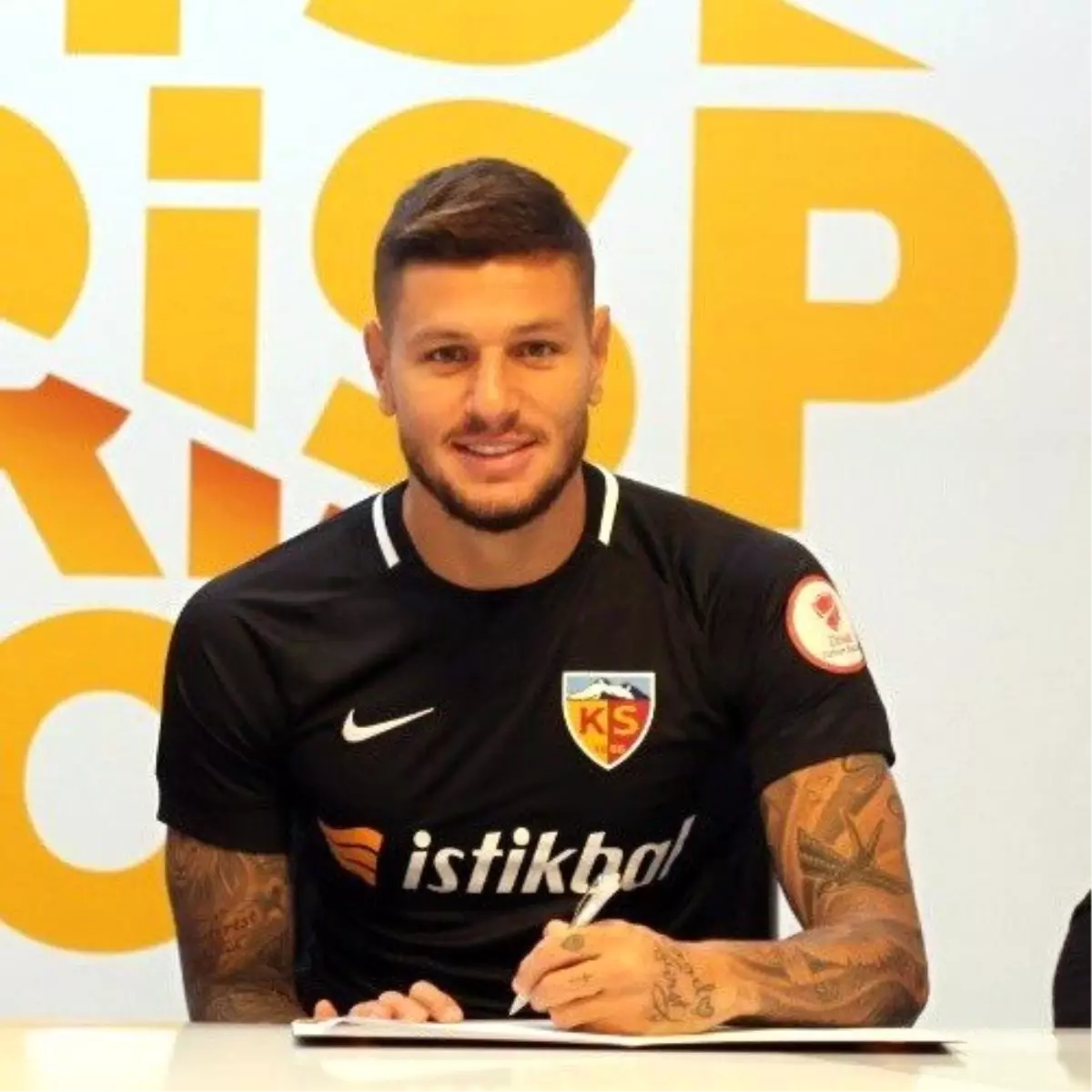 Kayserispor\'un yeni transferi Diego Angelo: "Başarılı olmak için geldim"