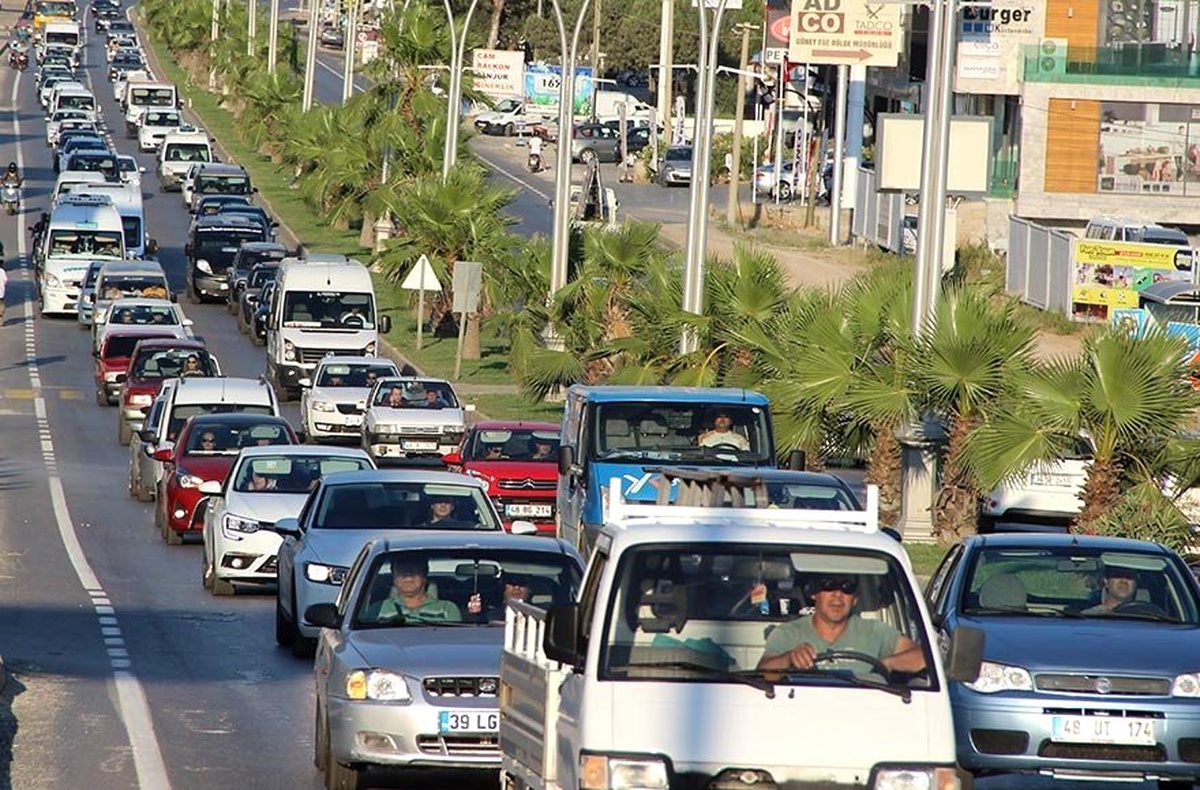 Muğla\'da araç sayısı yüzde 2,7 oranında arttı