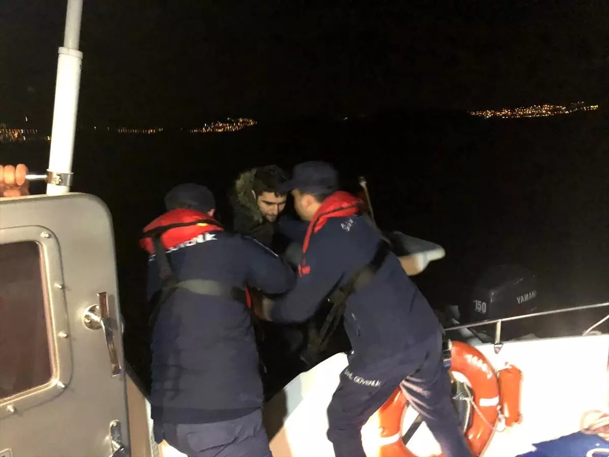 Muğla\'da bir teknede 16 düzensiz göçmen yakalandı