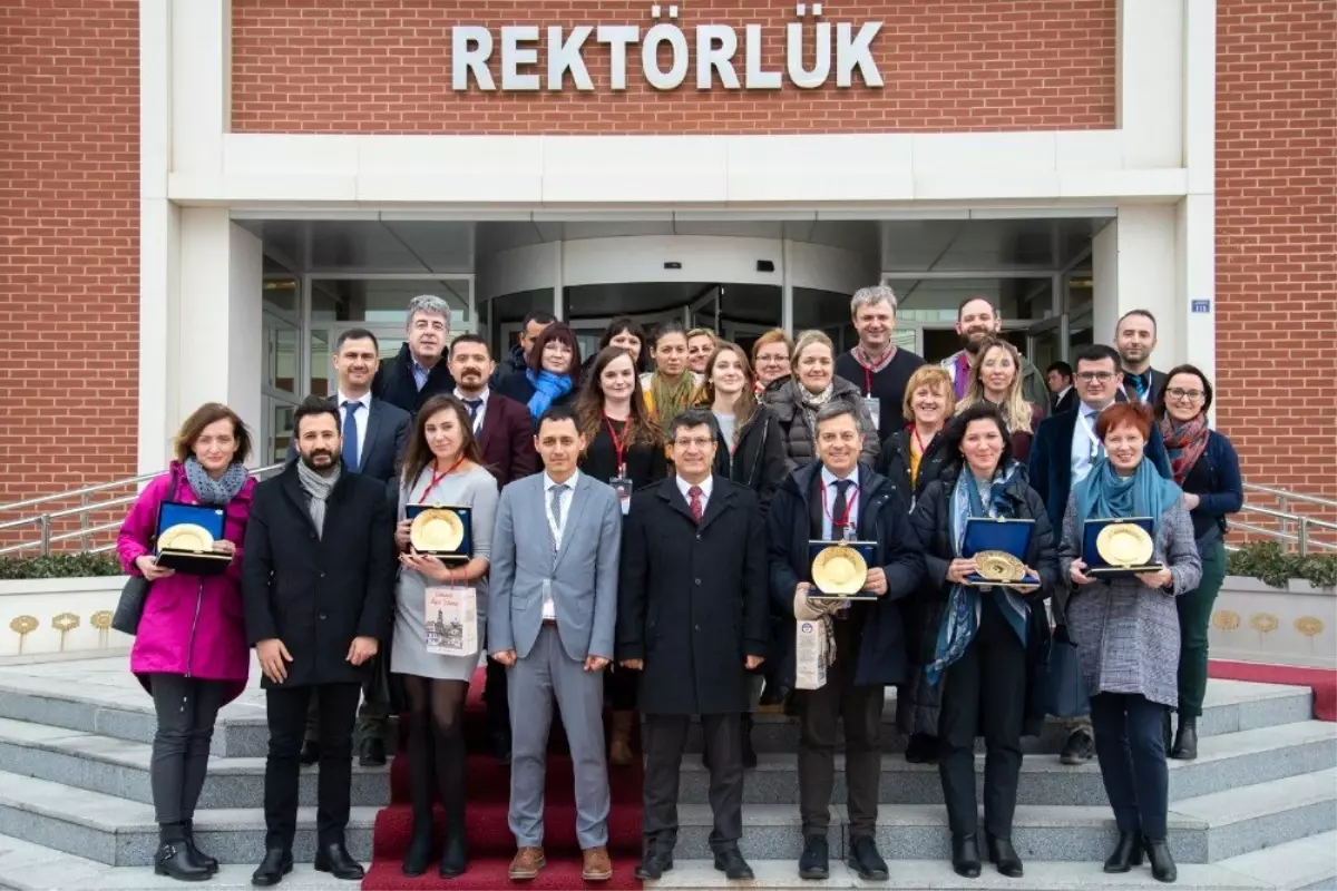 Rektör Taş, Erasmus misafirlerini ağırladı