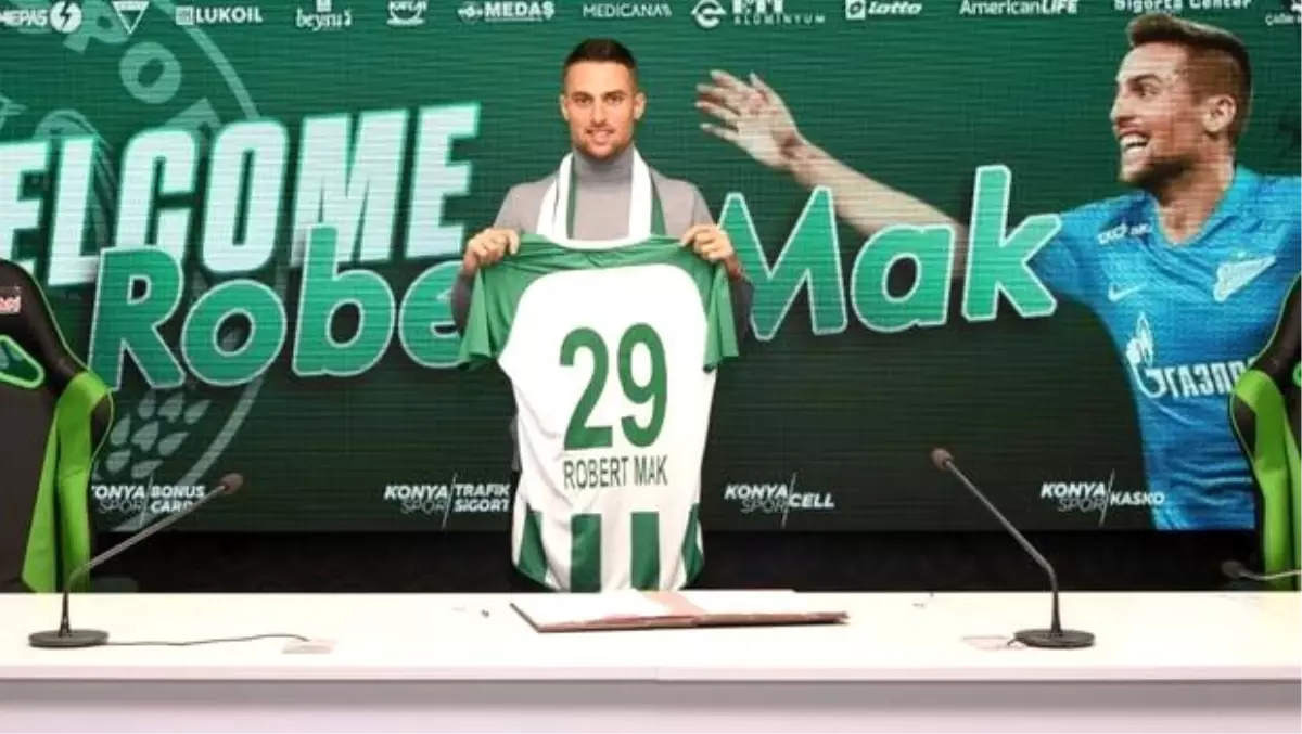 Robert Mak resmen Konyaspor\'da