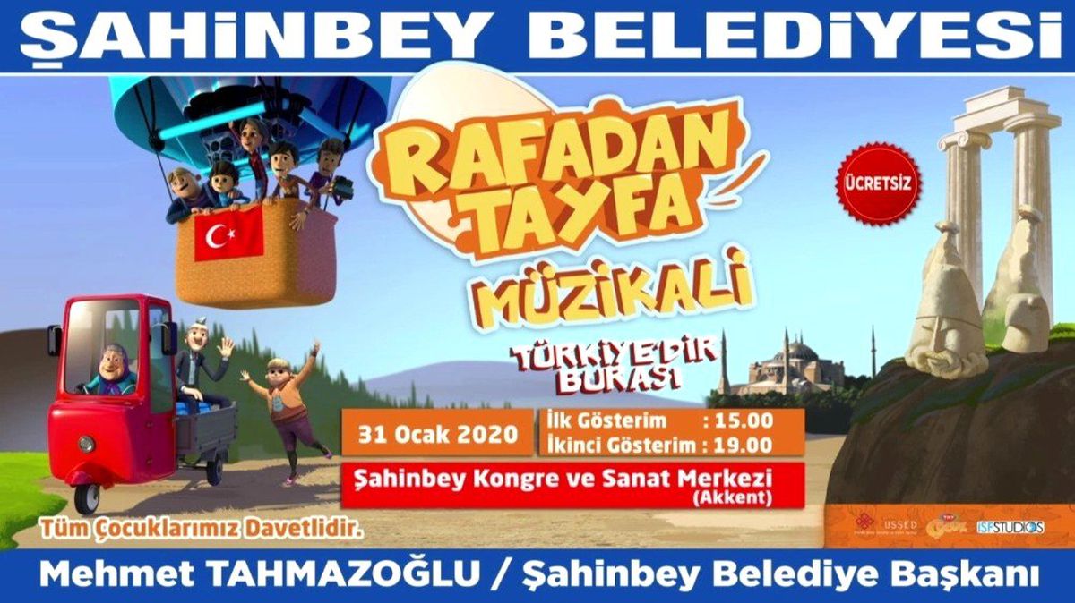 Şahinbey\'de çocuklara karne hediyesi