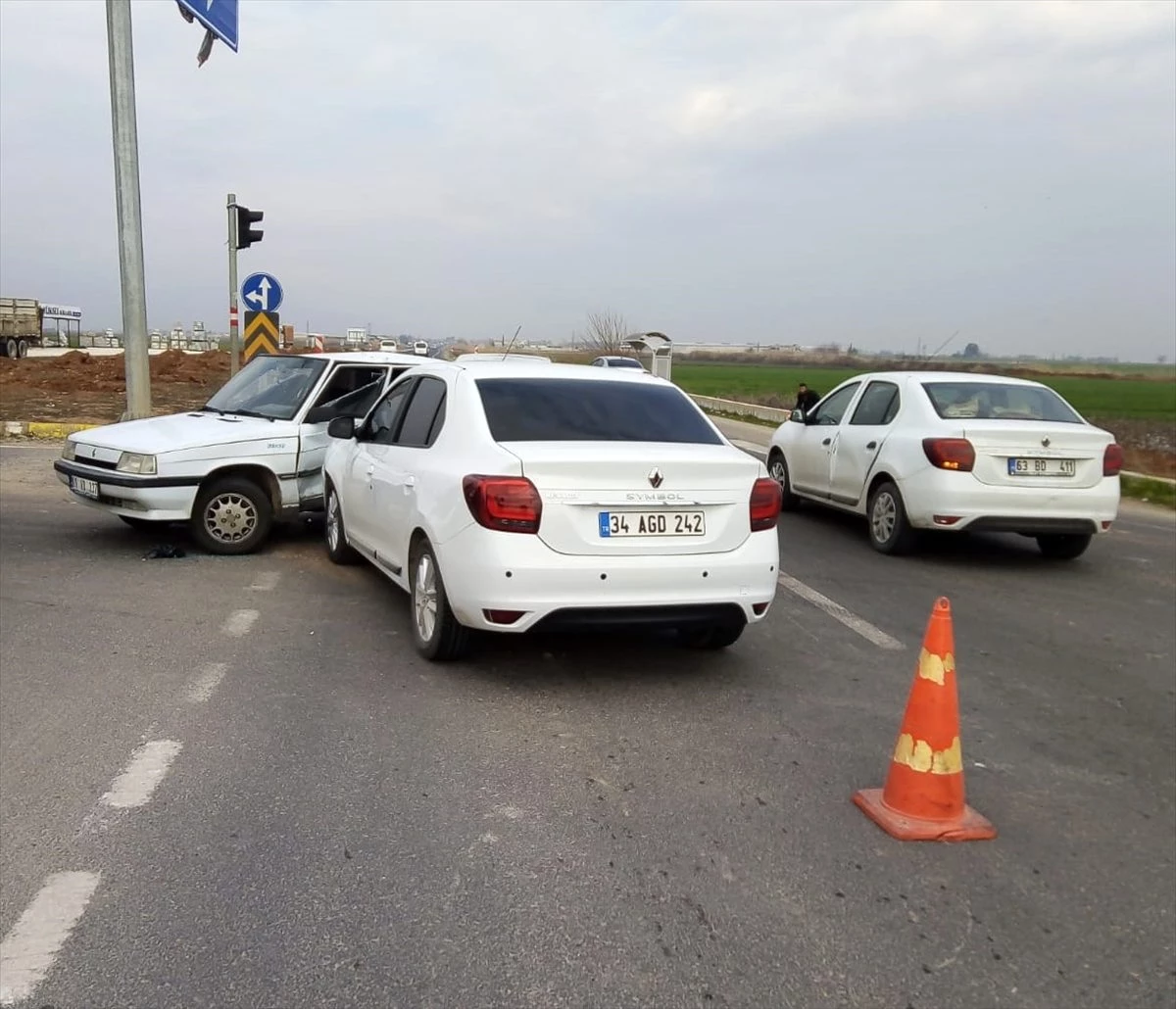 Şanlıurfa\'da trafik kazaı: 3 yaralı
