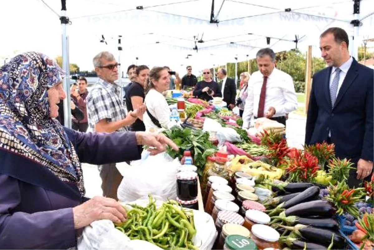 Silivri Köy Pazarı projesiyle organik ürünler direk halkla buluşuyor
