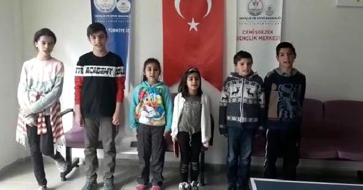 Tuncelili çocuklardan depremzedelere destek çağrısı