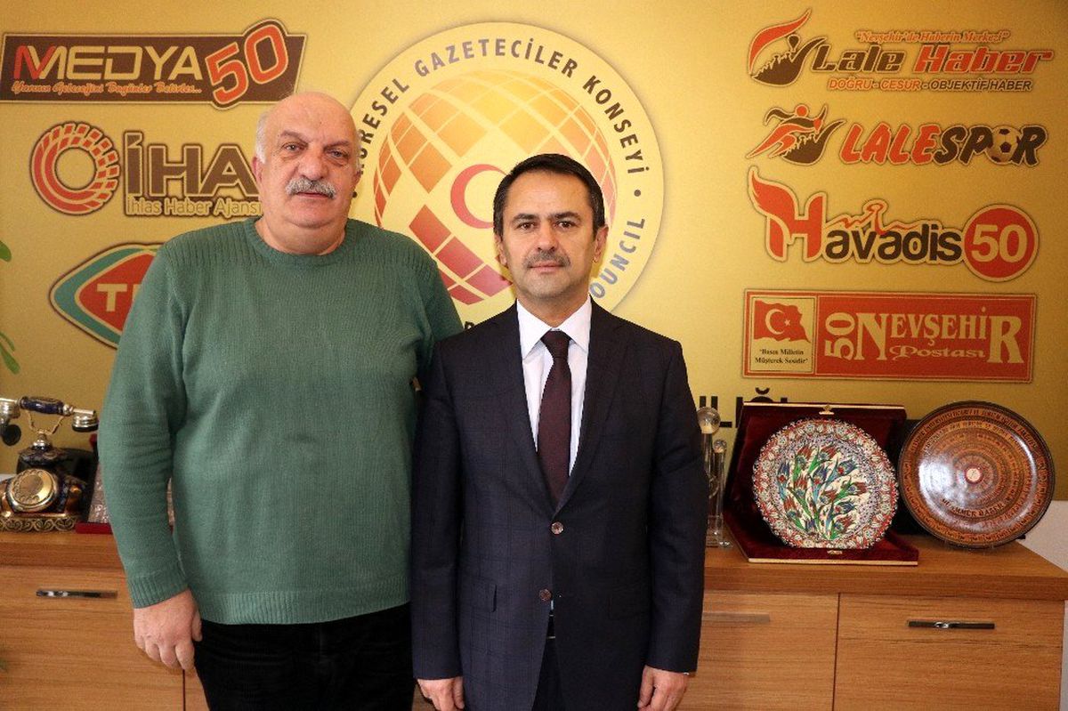 Vali Aktaş, Küresel Gazeteciler Konseyi\'ni ziyaret etti