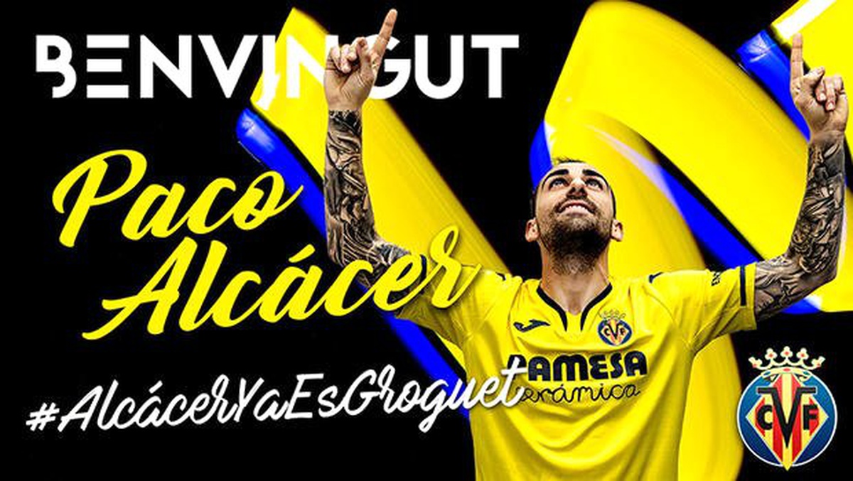 Villarreal, Francisco Alcacer\'i renklerine bağladı