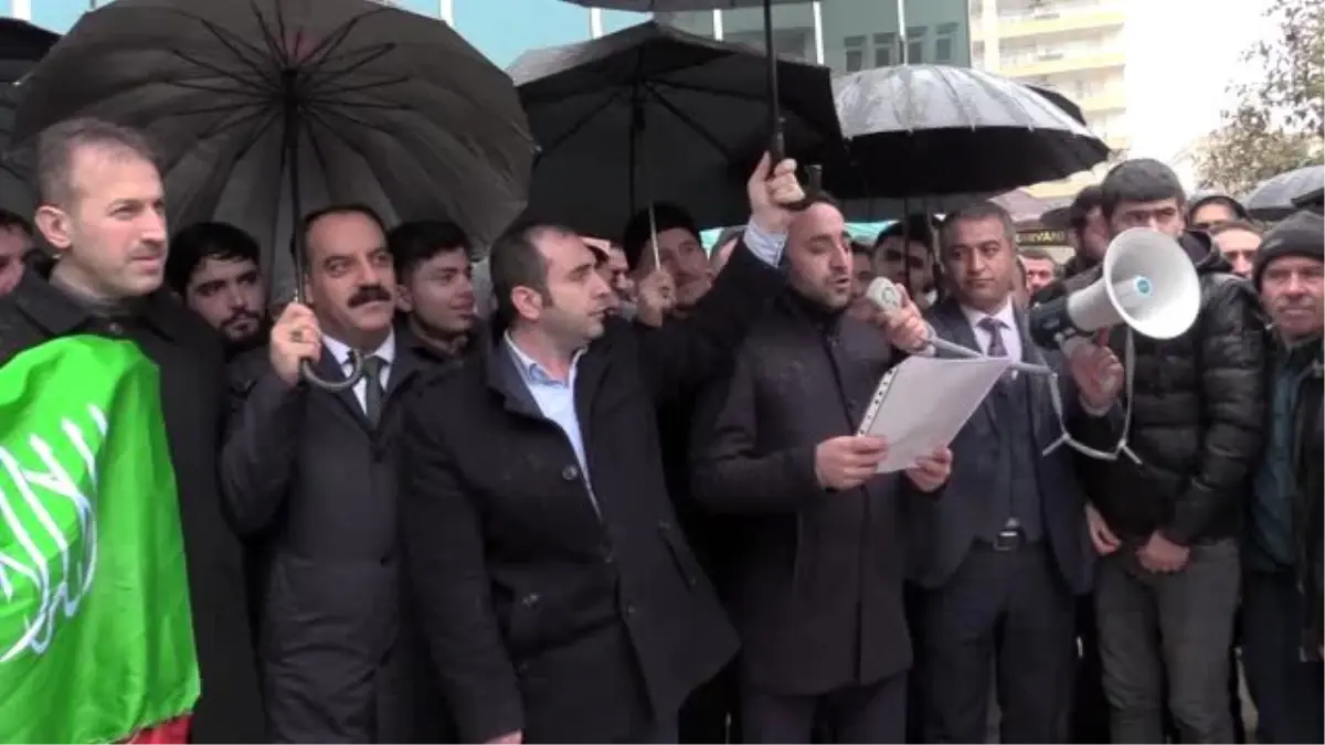 ABD\'nin sözde Orta Doğu barış planı protesto edildi