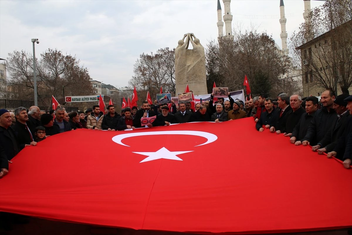 Ağrı, Erzincan ve Iğdır\'da ABD\'nin sözde Orta Doğu Barış Planı protesto edildi