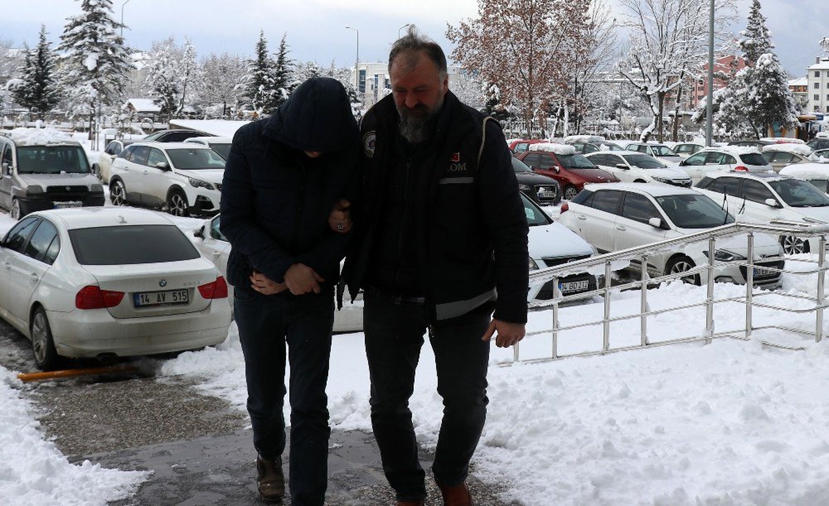 Bolu\'da firari FETÖ şüphelisi adliyeye sevk edildi