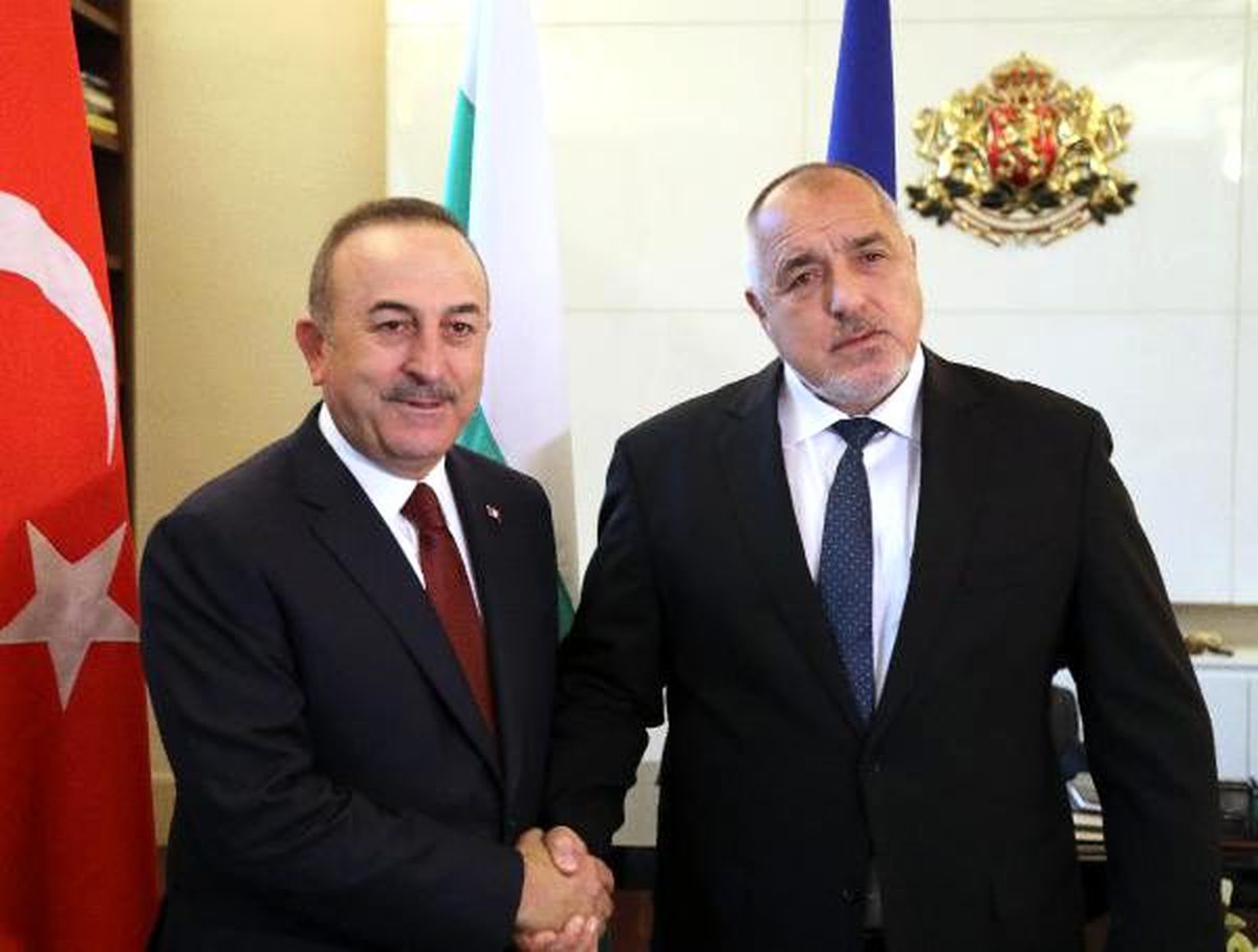 Çavuşoğlu, Bulgaristan Başbakanı Boyko Borisov ile görüştü