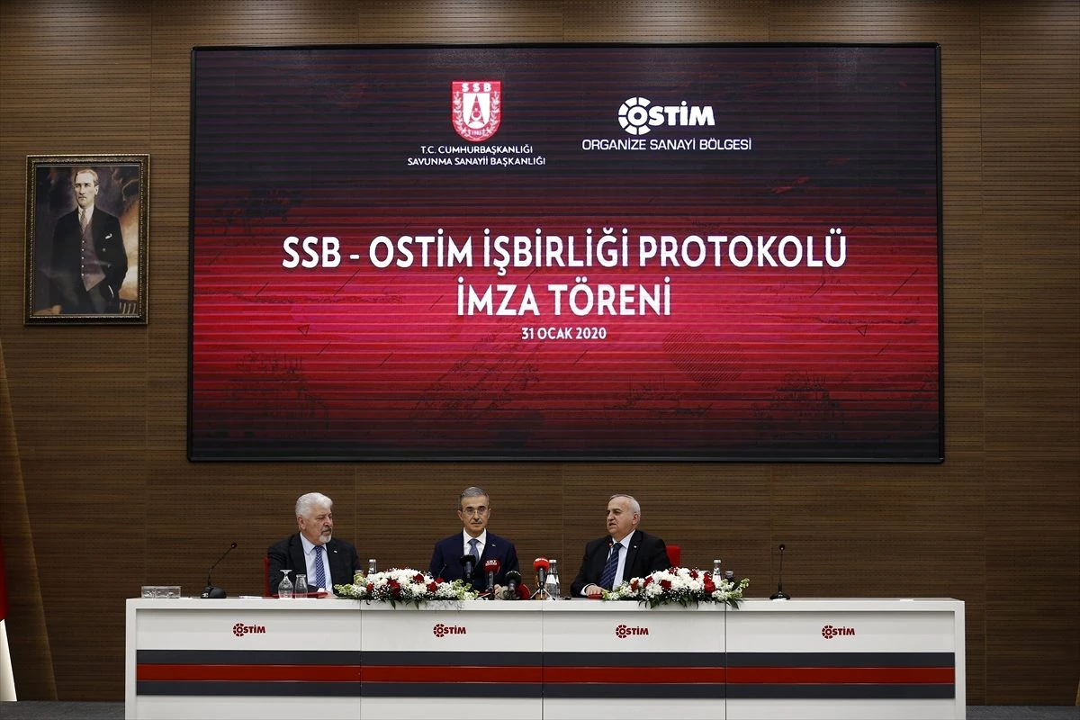 Cumhurbaşkanlığı Savunma Sanayi Başkanlığı ile OSTİM arasında iş birliği